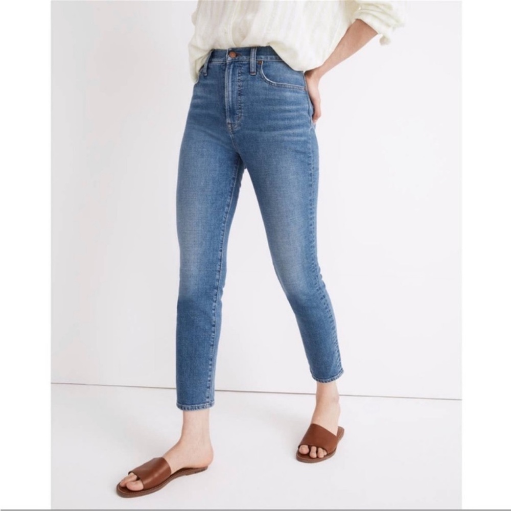 Madewell The Perfect Vintage Crop Jean in Sandford